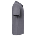 Convoy Grey - Side - Russell Mens Authentic Eco Piqué Polo Shirt