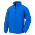 Royal Blue - Front - Result Genuine Recycled Childrens-Kids Double Layered Printable Soft Shell Jacket