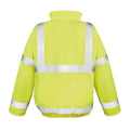 Fluorescent Yellow - Back - Result Core Unisex Adult Hi-Vis Winter Blouson Jacket