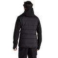 Black-Carbon Grey - Back - Craghoppers Mens Castleford Hybrid Jacket