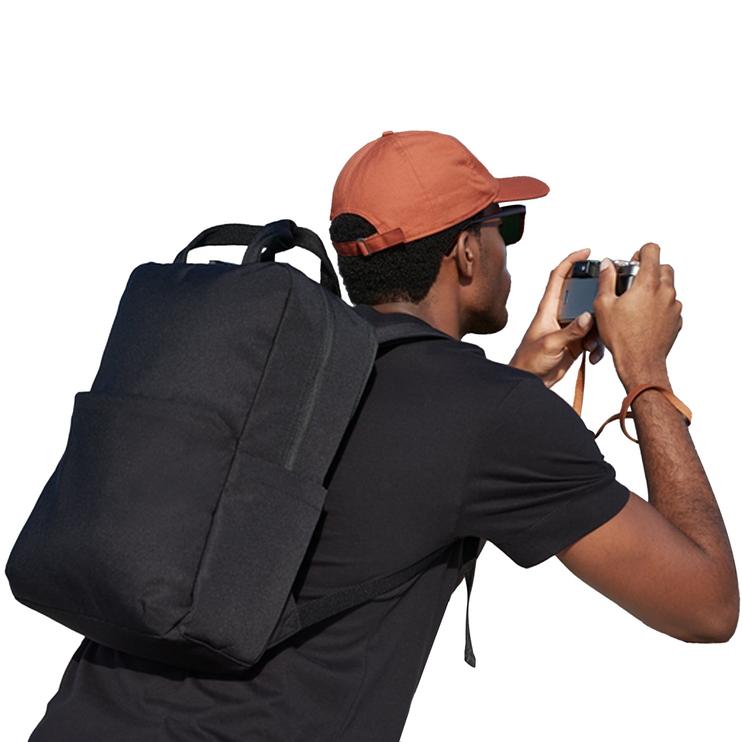 Black - Back - Quadra Stockholm Laptop Backpack