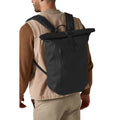 Blue Grey - Front - Quadra Lite Roll Top Waterproof Backpack