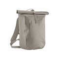Natural Stone - Front - Quadra Lite Roll Top Waterproof Backpack