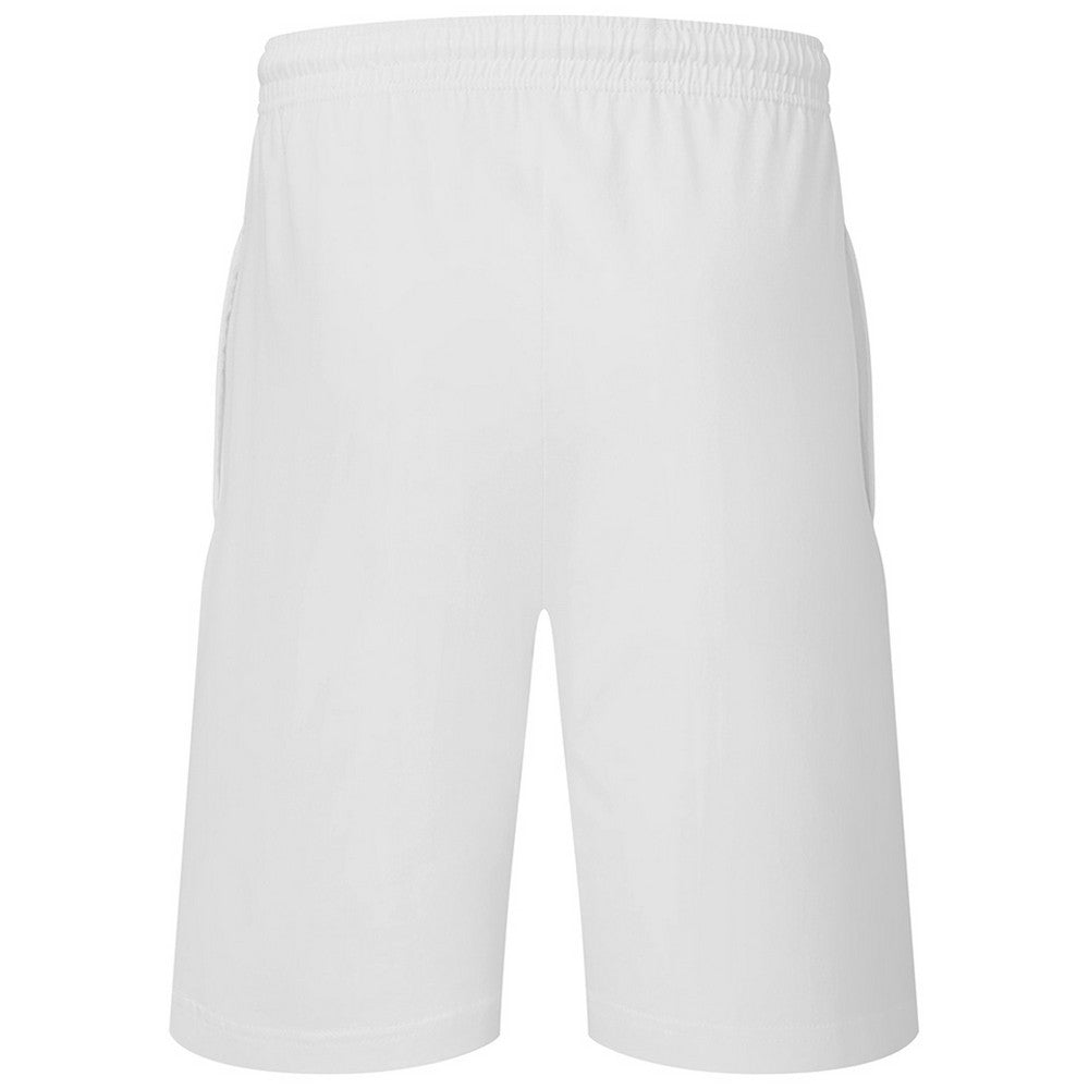 White - Back - Fruit of the Loom Unisex Adult Iconic 195 Jersey Shorts