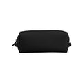 Black - Back - Bagbase Matte PU Coating Toiletry Bag