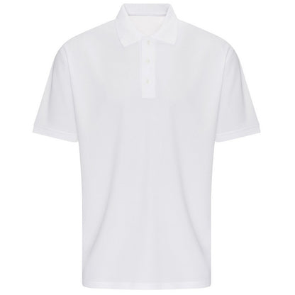 White - Front - PRO RTX Mens Pro Piqué Moisture Wicking Polo Shirt