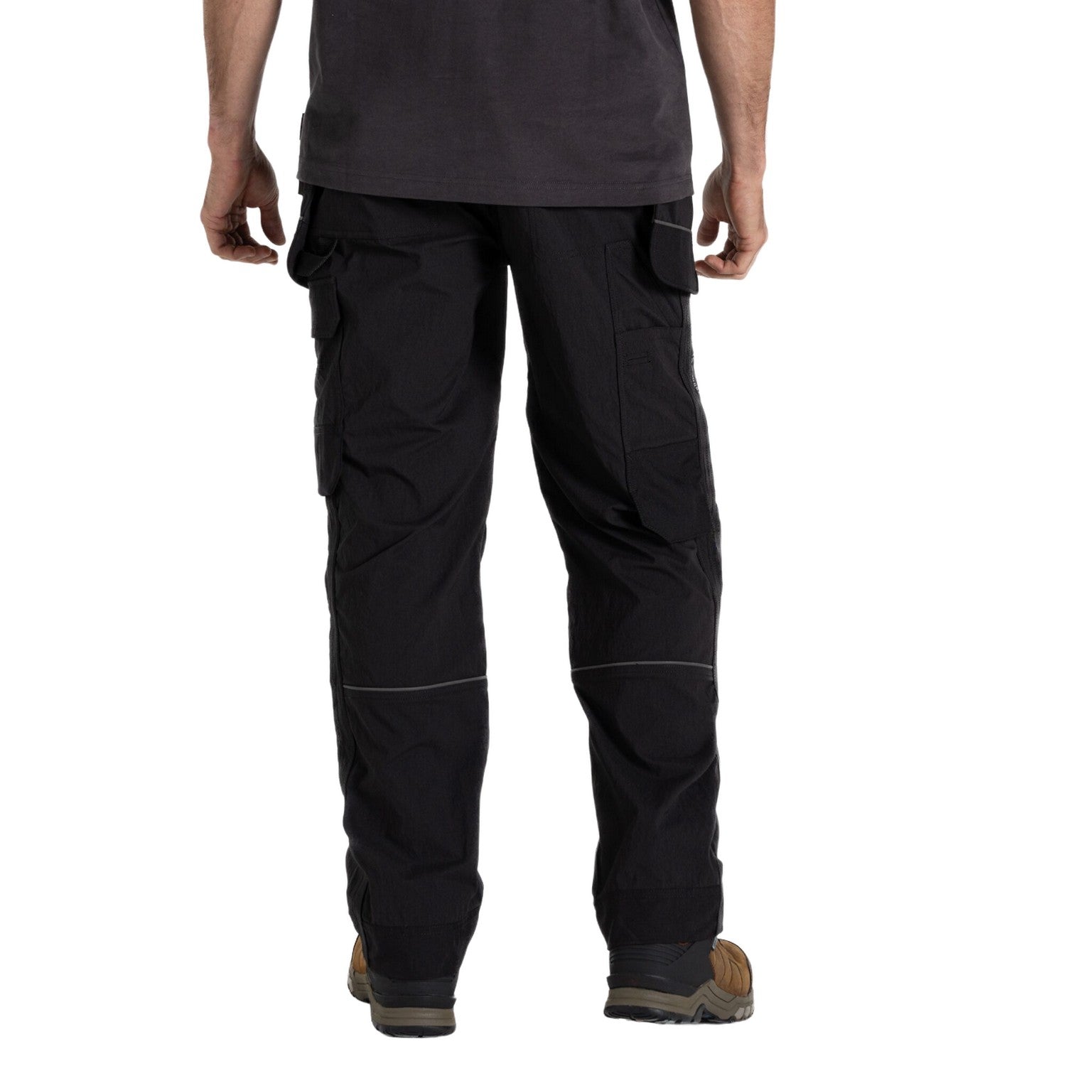 Black - Back - Craghoppers Unisex Adult Sheffield Detachable Holster Pocket Cargo Trousers