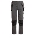 Carbon Grey-Black - Front - Craghoppers Unisex Adult Sheffield Detachable Holster Pocket Cargo Trousers