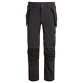 Black - Front - Craghoppers Unisex Adult Sheffield Detachable Holster Pocket Cargo Trousers