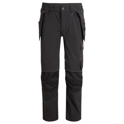 Black - Front - Craghoppers Unisex Adult Sheffield Detachable Holster Pocket Cargo Trousers