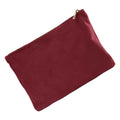 Ruby Red - Back - Bagbase Plain Velvet Accessory Bag
