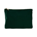 Dark Emerald - Front - Bagbase Plain Velvet Accessory Bag