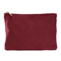 Ruby Red - Front - Bagbase Plain Velvet Accessory Bag