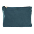 Blue Topaz - Front - Bagbase Plain Velvet Accessory Bag
