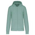 Sage - Front - Kariban Mens Eco Friendly Full Zip Hoodie