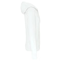 White - Side - Kariban Mens Eco Friendly Full Zip Hoodie