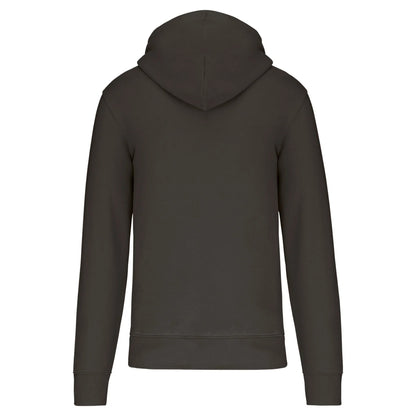 Dark Grey - Back - Kariban Mens Eco Friendly Full Zip Hoodie