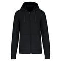 Black - Front - Kariban Mens Eco Friendly Full Zip Hoodie