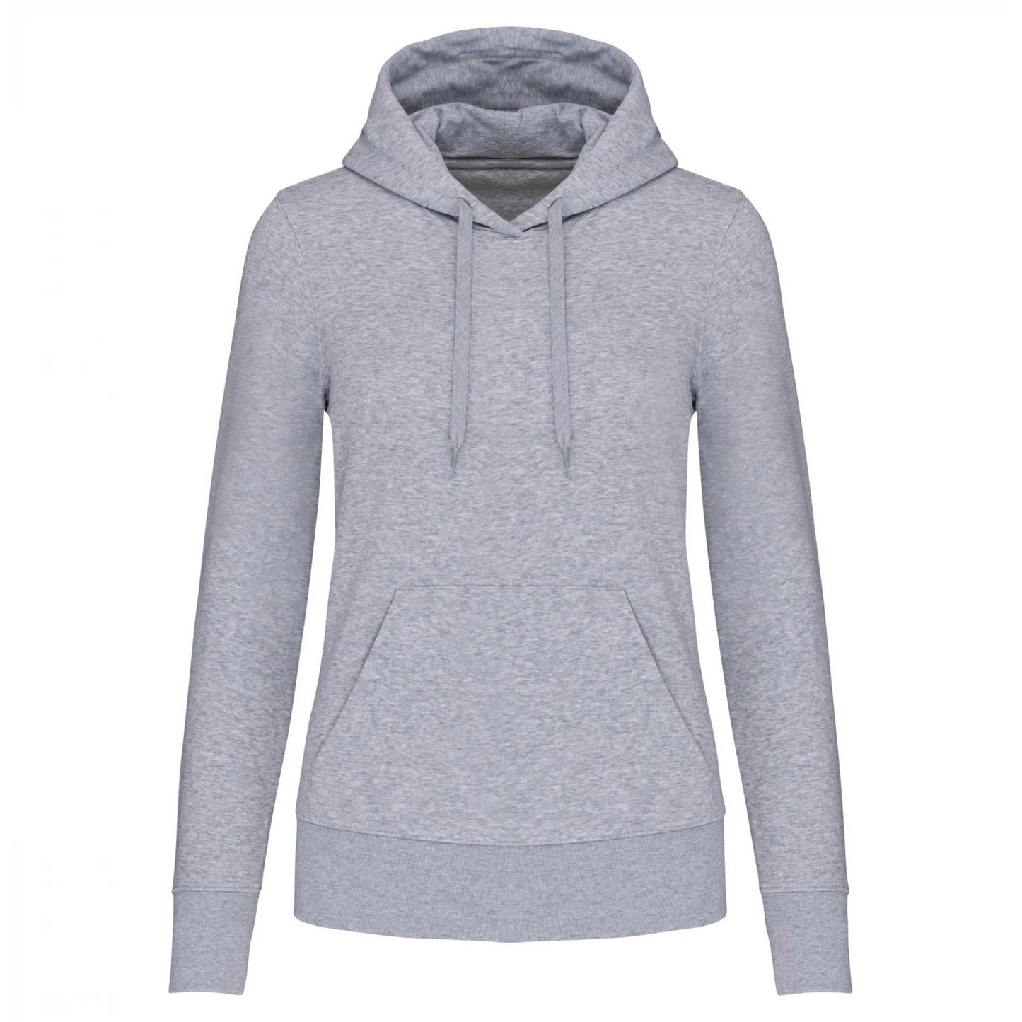 Oxford Grey - Front - Kariban Womens-Ladies Hoodie