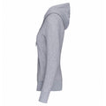 Oxford Grey - Side - Kariban Womens-Ladies Hoodie