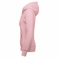 Pale Pink - Side - Kariban Womens-Ladies Hoodie