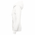 White - Side - Kariban Womens-Ladies Hoodie