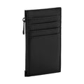 Black - Back - Bagbase Matte PU Card Holder
