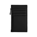 Black - Front - Bagbase Matte PU Card Holder