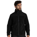 Black - Side - Craghoppers Mens Fleece Jacket