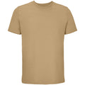 Dark Beige - Front - SOLS Unisex Adult Legend Organic T-Shirt