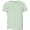 Frozen Green - Front - SOLS Unisex Adult Legend Organic T-Shirt
