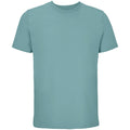 Pool Blue - Front - SOLS Unisex Adult Legend Organic T-Shirt