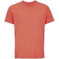 Pop Orange - Front - SOLS Unisex Adult Legend Organic T-Shirt