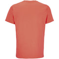 Pop Orange - Back - SOLS Unisex Adult Legend Organic T-Shirt