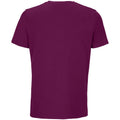 Astral Purple - Back - SOLS Unisex Adult Legend Organic T-Shirt