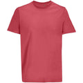 Folk Pink - Front - SOLS Unisex Adult Legend Organic T-Shirt
