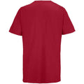 Folk Red - Back - SOLS Unisex Adult Legend Organic T-Shirt