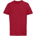 Folk Red - Front - SOLS Unisex Adult Legend Organic T-Shirt