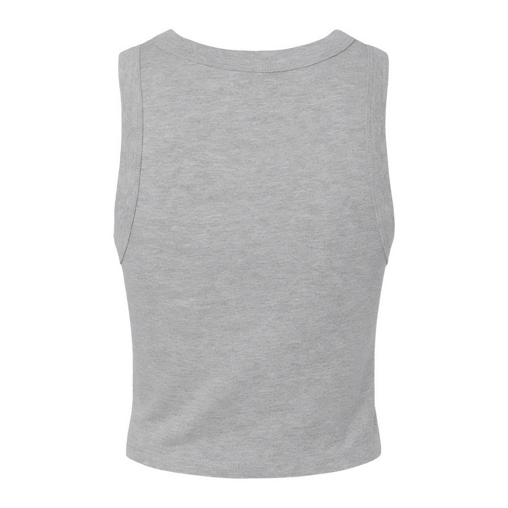 Athletic Grey - Back - Bella + Canvas Womens-Ladies Heather Racerback Tank Top