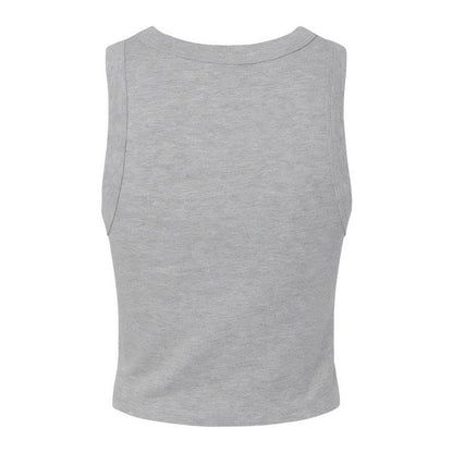 Athletic Grey - Back - Bella + Canvas Womens-Ladies Heather Racerback Tank Top