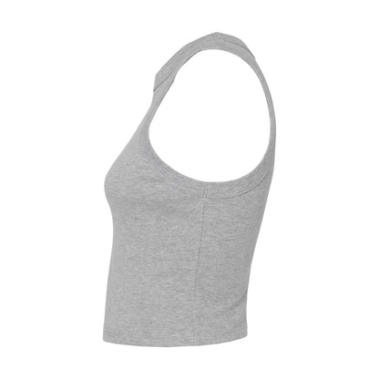 Athletic Grey - Side - Bella + Canvas Womens-Ladies Heather Racerback Tank Top