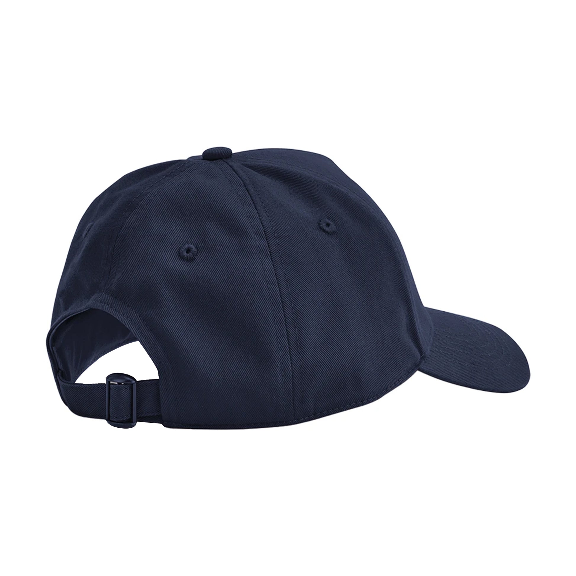 French Navy - Back - Beechfield Classic Organic Cotton Panelled Cap