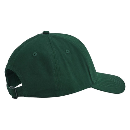 Bottle Green - Back - Beechfield Classic 6 Panel Organic Cotton Cap