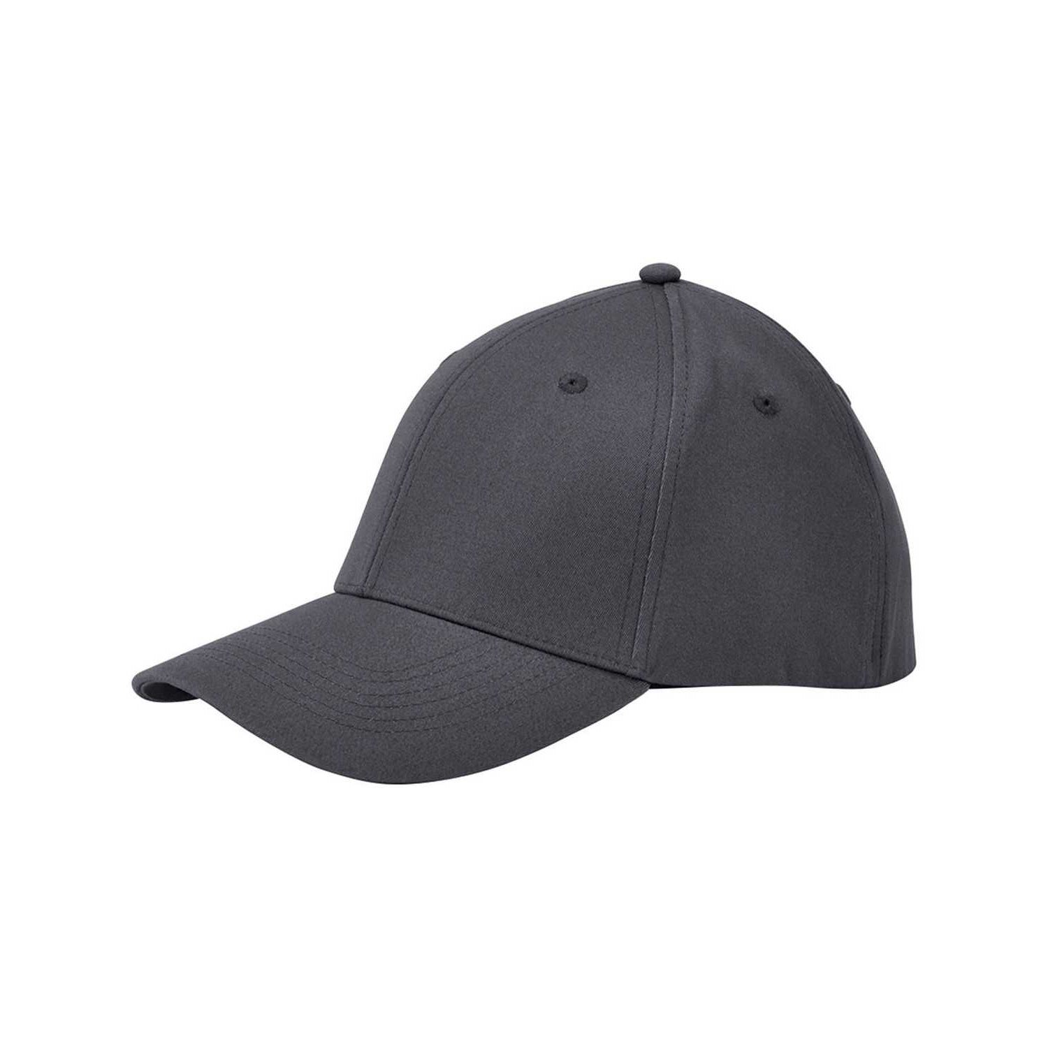 Graphite Grey - Back - Beechfield Organic Cotton Stretch Cap