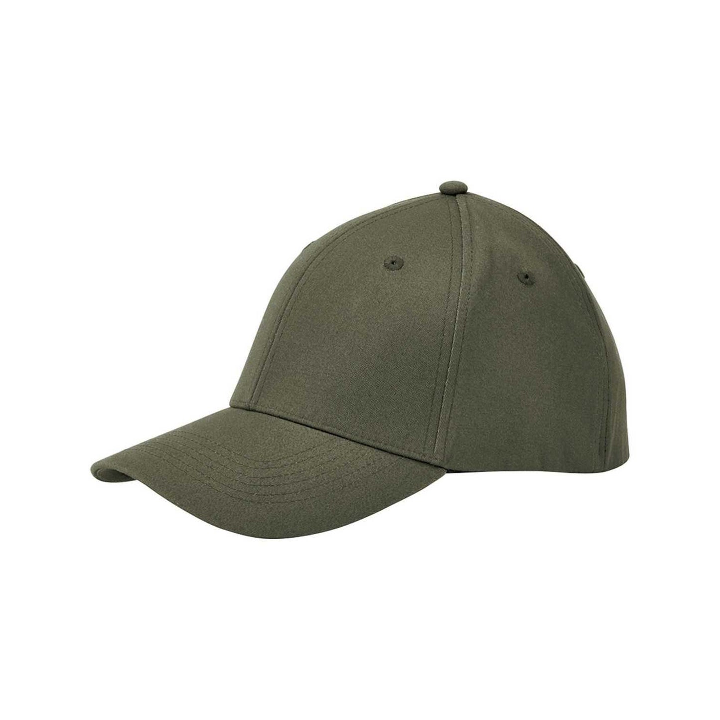 Olive Green - Back - Beechfield Organic Cotton Stretch Cap
