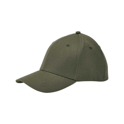 Olive Green - Back - Beechfield Organic Cotton Stretch Cap