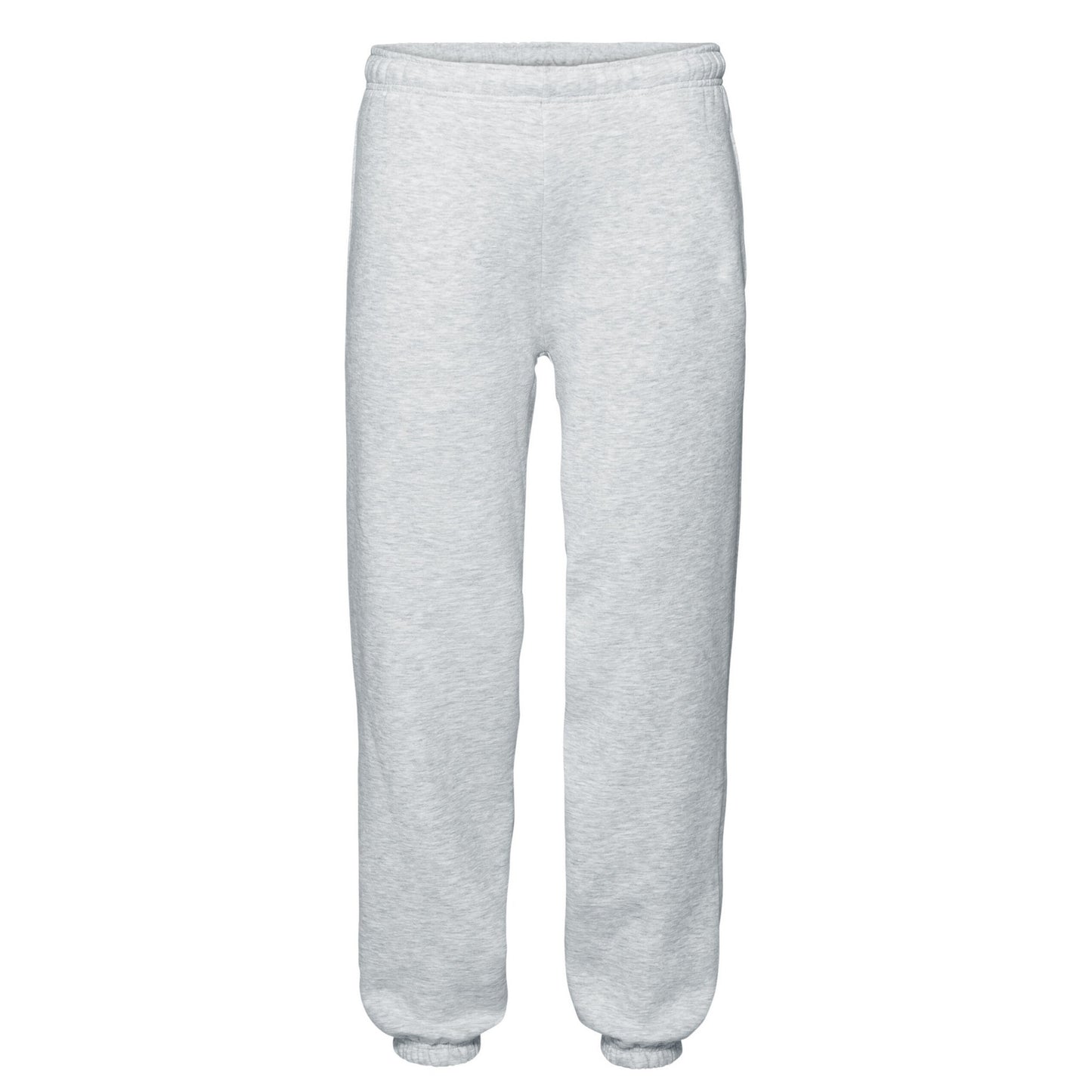 Heather Grey - Front - Fruit Of The Loom Unisex Adult Premium Jogging Bottoms