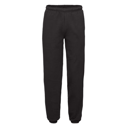 Black - Front - Fruit Of The Loom Unisex Adult Premium Jogging Bottoms
