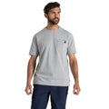 Soft Grey Marl - Side - Craghoppers Mens Wakefield Workwear T-Shirt