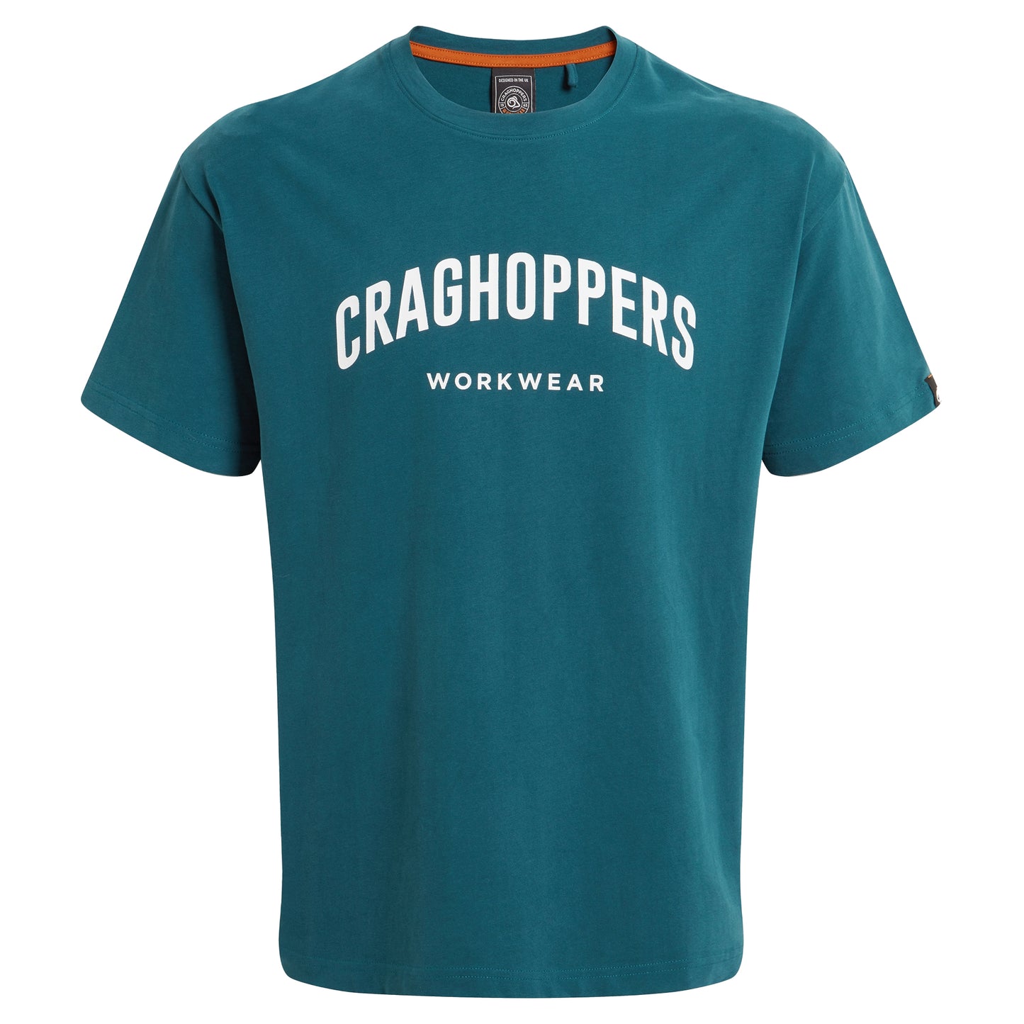 Dark Aegean Blue - Front - Craghoppers Mens Batley T-Shirt